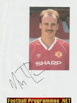 Manchester United Mike Phelan Signed Autograph 1990's