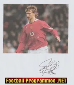 Manchester United Jonathan Spector Signed Autograph 2000's