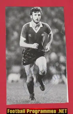 Manchester United Gary Birtles Signed Autograph 1980s