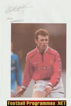 Manchester United Paul Wheatcroft Signed Autograph 2000's