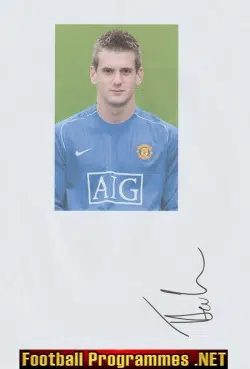 Manchester United Tom Heaton Signed Autograph 2000's