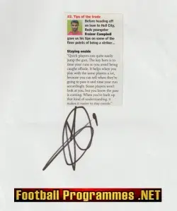 Manchester United Fraizer Campbell Signed Autograph 2000's