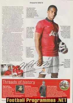 Manchester United Antonio Valencia Signed Autograph 2000's