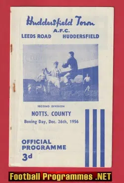 Huddersfield Town v Notts County 1956 - Denis Law 1st Home Game