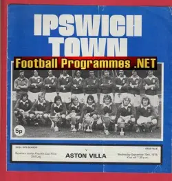 Ipswich Town v Aston Villa 1975 - Southern Junior Cup Final