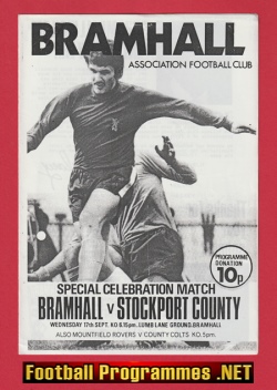 Bramhall v Stockport County 1970s – Lumb Lane