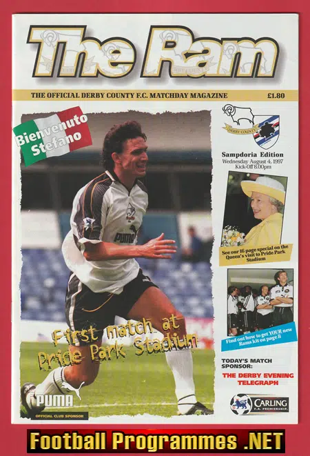 Derby County v Sampdoria 1997 – Sampdoria Edition