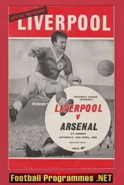 Liverpool v Arsenal 1964 – First Game Broadcast on BBC MOTD