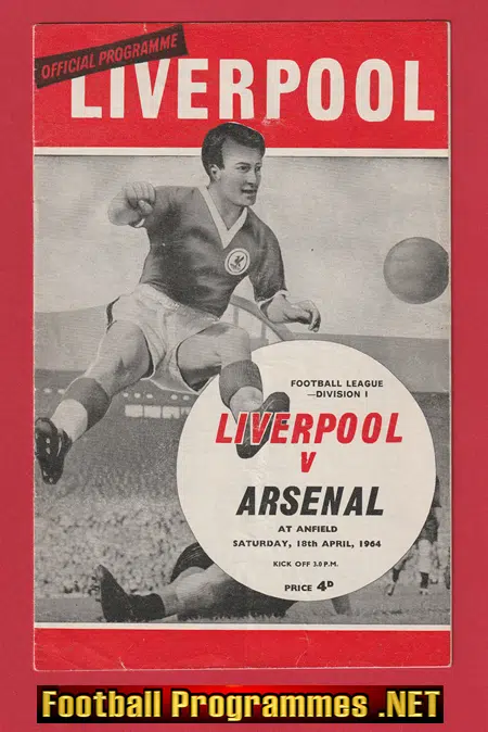 Liverpool v Arsenal 1964 – First Game Broadcast on BBC MOTD