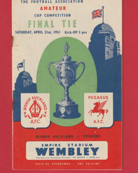 Pegasus v Bishop Auckland 1951 – Amateur Cup Final Wembley