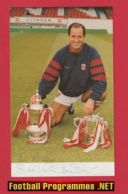 Arsenal George Graham Autograph Signed Picture – Manager