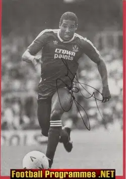 Liverpool John Barnes Autograph Signed Picture