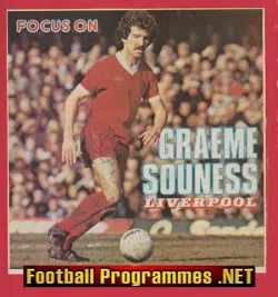 Liverpool Graeme Souness Autograph Signed Picture