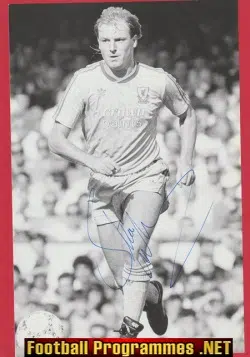 Liverpool Steve McMahon Autograph Signed Picture