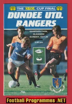 Glasgow Rangers v Dundee United 1985 - Scotland Cup Final ?