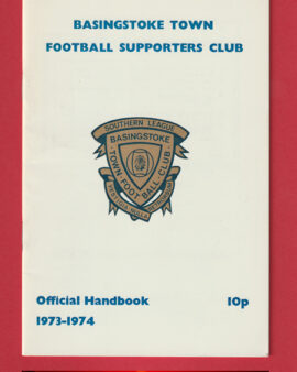 Basingstoke Town Football Club Official Handbook 1973 – 1974