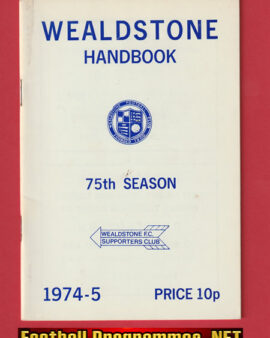 Basingstoke Town Football Club Official Handbook 1974 – 1975