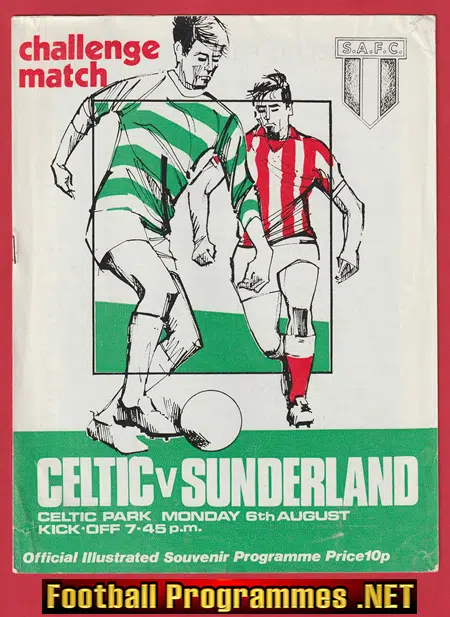 Glasgow Celtic v Sunderland 1973 - Challenge Game Scotland