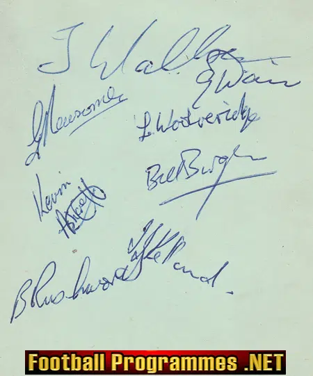 Dewsbury Rugby Team Autograph Book 1950s ?