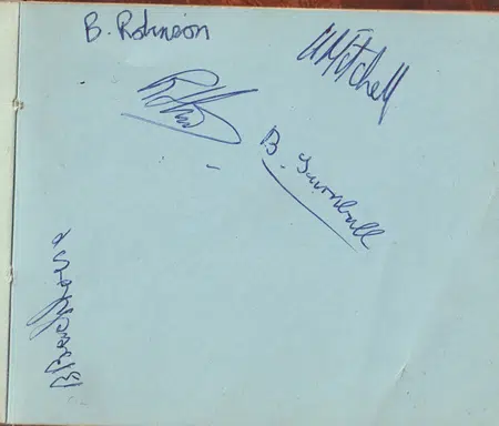 Dewsbury Rugby Team Autograph Book 1950s ?