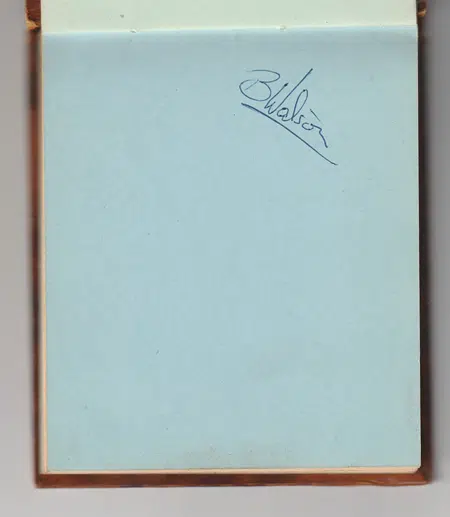 Dewsbury Rugby Team Autograph Book 1950s ?