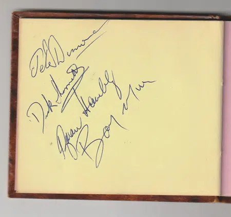 Dewsbury Rugby Team Autograph Book 1950s ?