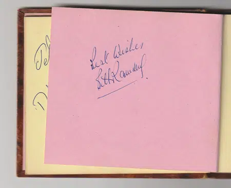 Dewsbury Rugby Team Autograph Book 1950s ?