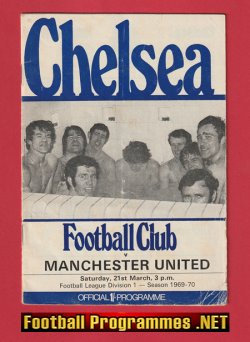 Chelsea v Manchester United 1970