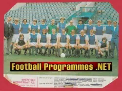 Sheffield Wednesday Football Club multi SIGNED Team Picture