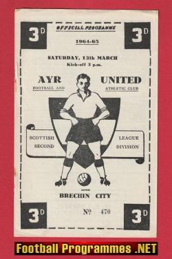 Ayr United v Brechin City 1965 – Scotland