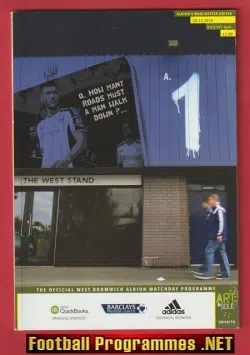 West Bromwich Albion v Manchester United 2014