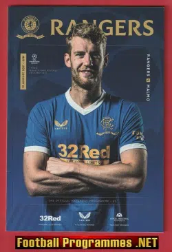 Glasgow Rangers v Malmo 2021 - Champions League Qualifying