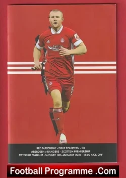 Aberdeen v Glasgow Rangers 2021 – Scotland