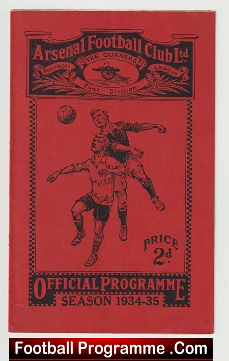 Arsenal v Liverpool 1934