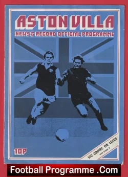 Aston Villa v Feyenoord 1974 – Friendly Match