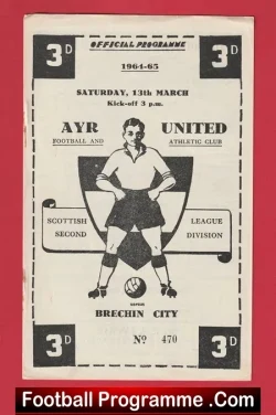 Ayr United v Brechin City 1965 – Scotland