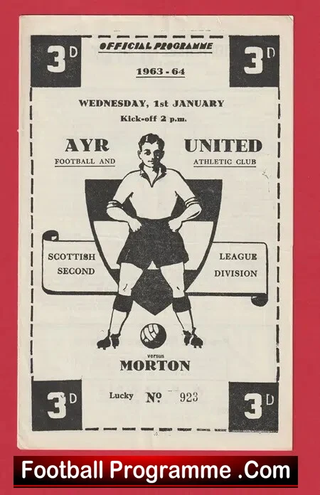 Ayr United v Greenock Morton 1964 – Scotland