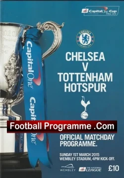 Chelsea v Tottenham 2015 – League Cup Final Wembley