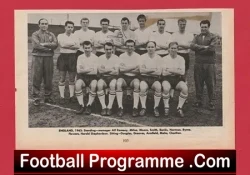 England Gordon Banks Autograph Signed Picture 1960s - football memorabilia