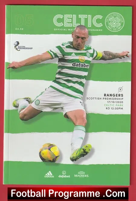 Glasgow Celtic v Glasgow Rangers 2020 - Auld Firm Match Scotland