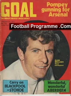 Goal Football Magazine 1971 – Multi SIGNED Aberdeen