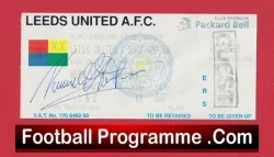 Leeds United v Southampton 1998 – SIGNED Ticket Norman Hunter