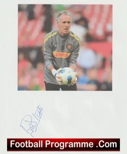 Manchester United Eric Steele Signed Autograph 2000s - football programme