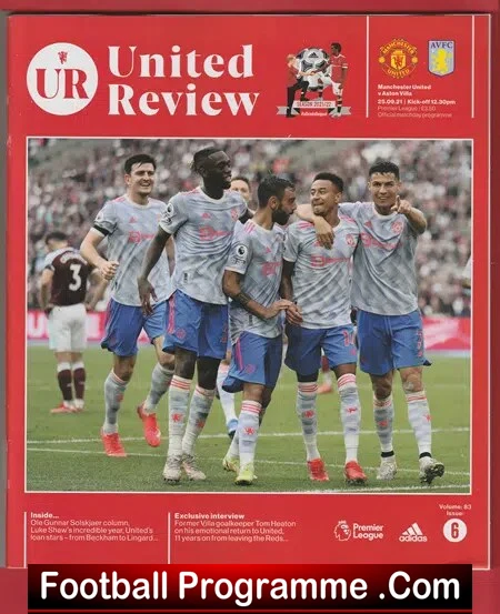 Manchester United v Aston Villa 2021