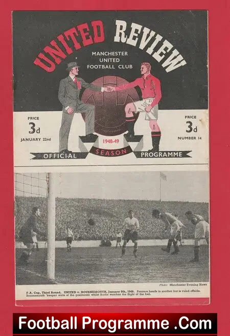 Manchester United v Manchester City 1949