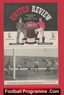 Manchester United v Manchester City 1949