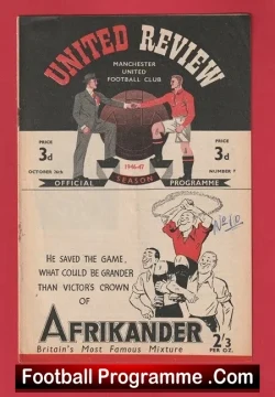 Manchester United v Sunderland 1946 – Man Utd 1940’s