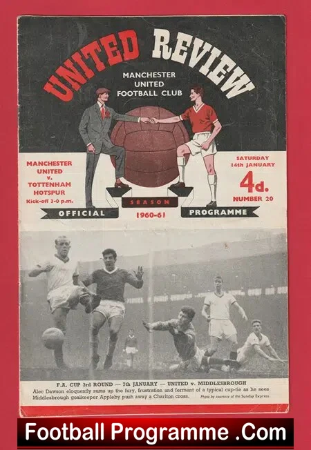 Manchester United v Tottenham 1961