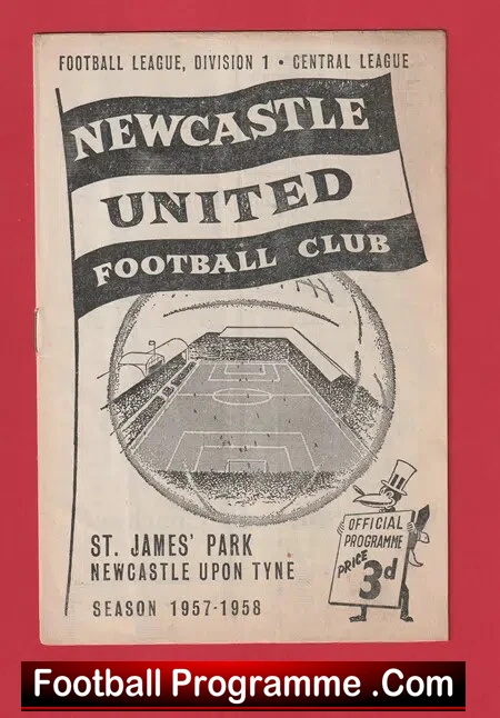 Newcastle United v Manchester United 1957 – Munich Season Away