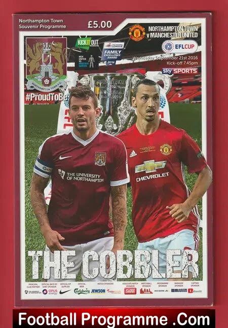 Northampton Town v Manchester United 2016 – Crerand + B Charlton
